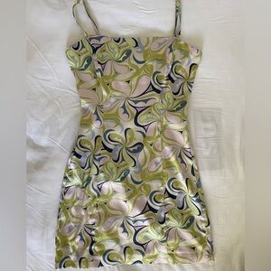 Sunday Best Green Mini Dress (Size: 00)